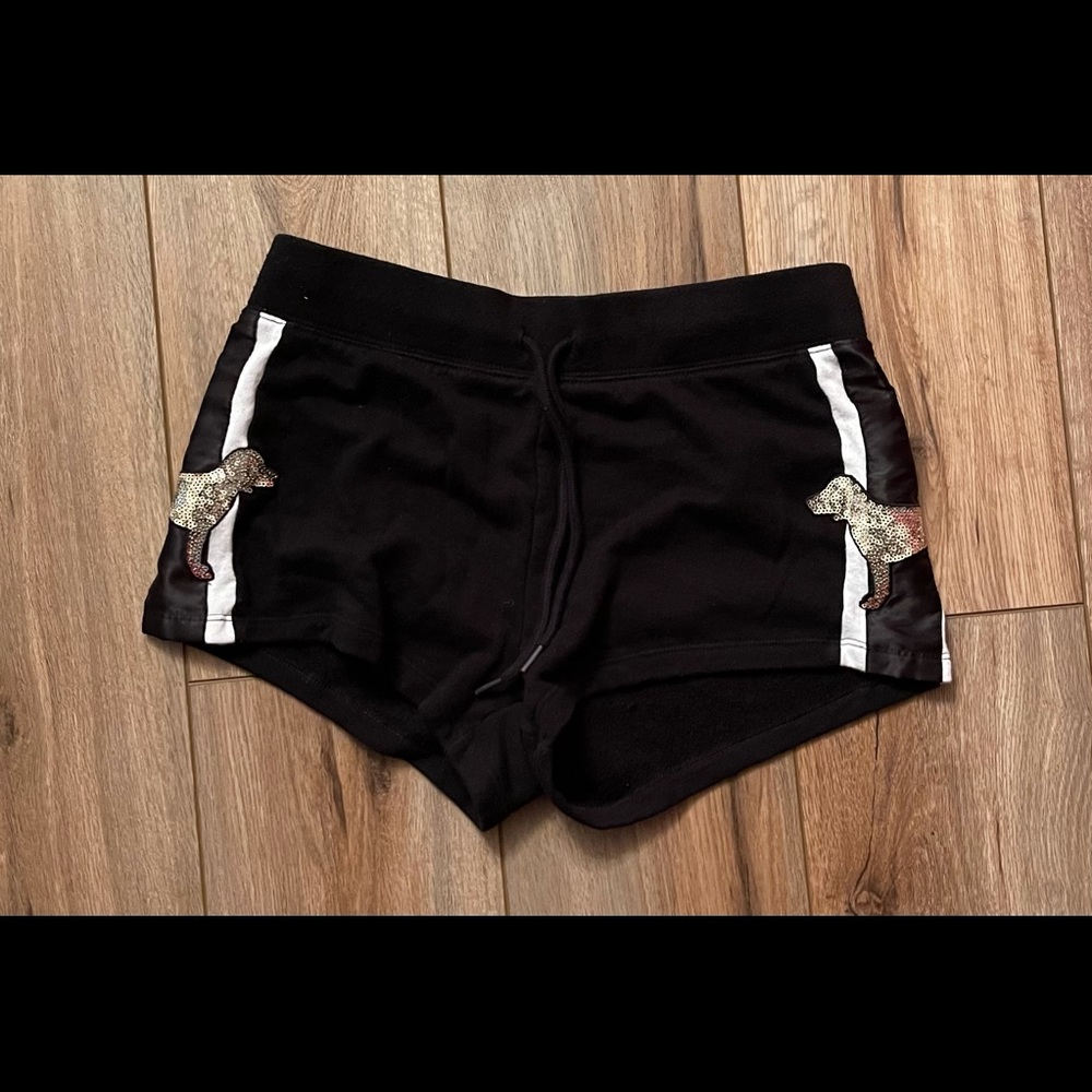 VS Pink sequin shorts